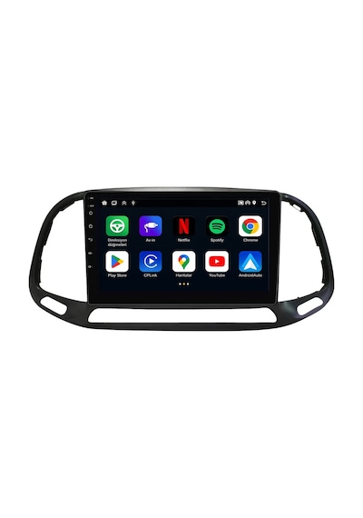 Fiat Doblo Cargo D4 Android Multimedya 2015-2023 Carplay Android Auto Navigasyon 4gb Ram 32gb 9"