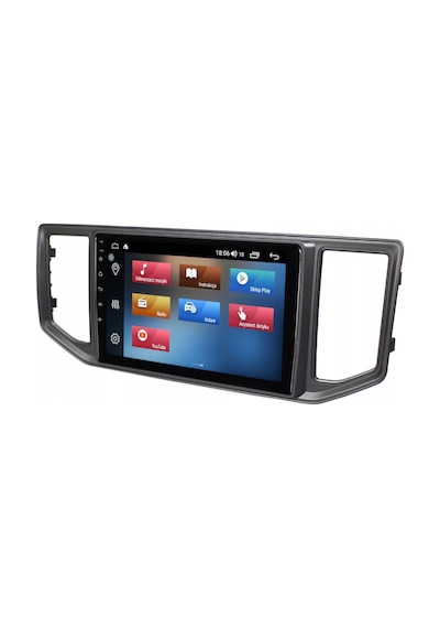 Volkswagen Crafter - Araç Multimedya Ekran - 2gb 32gb - New - Black - 2017 - 2021 - 9 Inch - Cadence - Upg