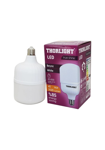 Thorlıght 40w E27 Torch T-shape Beyaz Led Ampul T-40b 5047 Belirtilmemiş