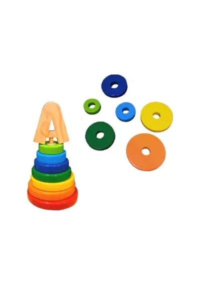 Wood&joy Toddler Stacker Gökkuşağı