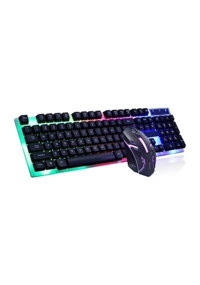 Concord C-56 Kablolu RGB Klavye Mouse Set
