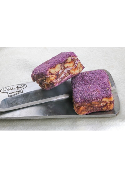 Haluk Aydın Kuruyemiş Baklava Çikolatalı Fındıklı Mor Velvetli 735 G