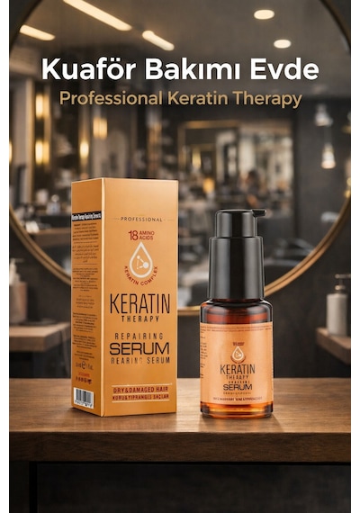 Farmasi Keratin Therapy Keratin Kompleks İçeren Yoğun Onarıcı Saç Serumu 30 ML