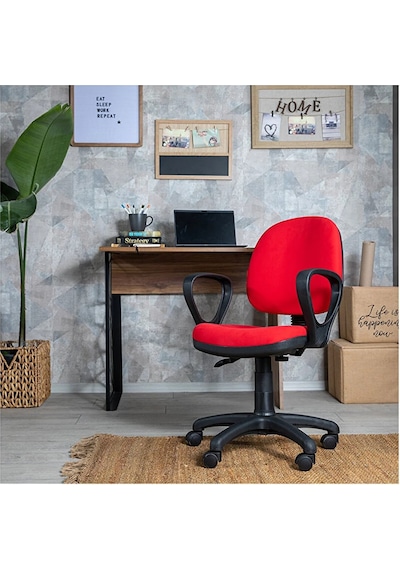 Ofis Sandalyesi CO 1001 Kırmızı Çalışma Sandalyesi