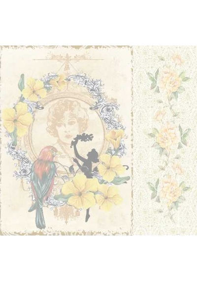 Artebella Mıxart Kolay Transfer 6044k Koyu Zemin 25x25cm