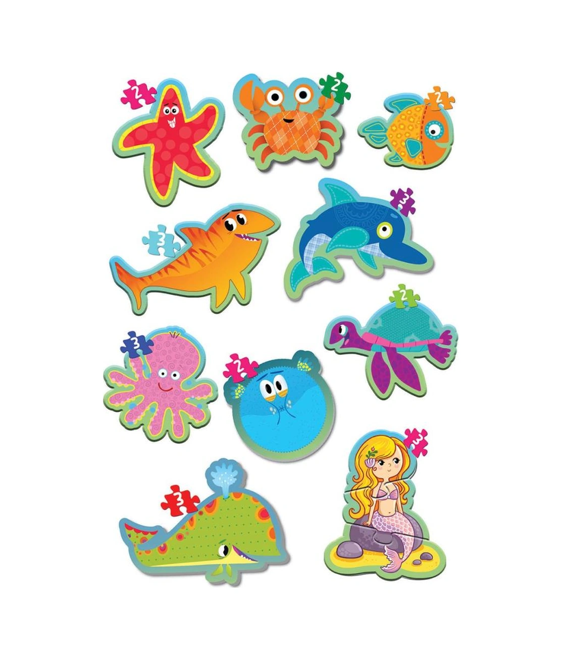 1710 Baby Puzzle Benim İlk Puzzlem Deniz Canlıları