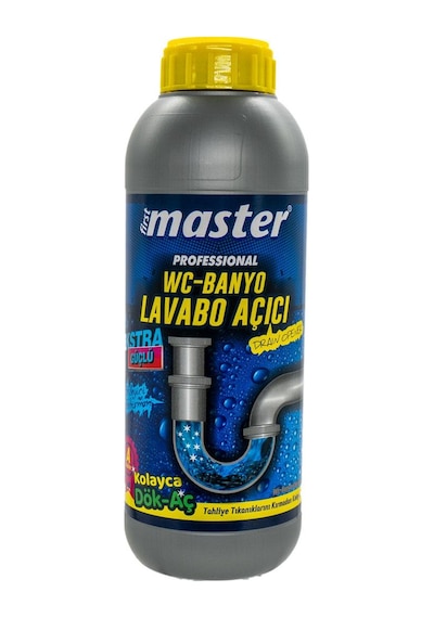 Master 500792 Dök Aç Wc Banyo Lavabo Açıcı 2000 Gr