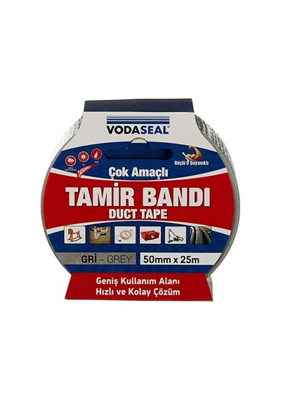 Amaçlı Tamir Bandı Gri 50mmx25mt