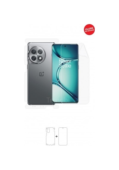 Oneplus Ace 2 Pro Ön, Arka Ve Yan 360 Derece Tam Kaplama Tpu Film