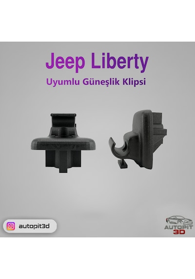 Jeep Lıberty Uyumlu Güneşlik Klipsi Güneşlik Klipsi