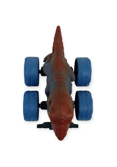 Sürtmeli Dinazor Arabalar 12 Cm - H-20 - T-rex -kahverengi Lisinya Çok Renkli