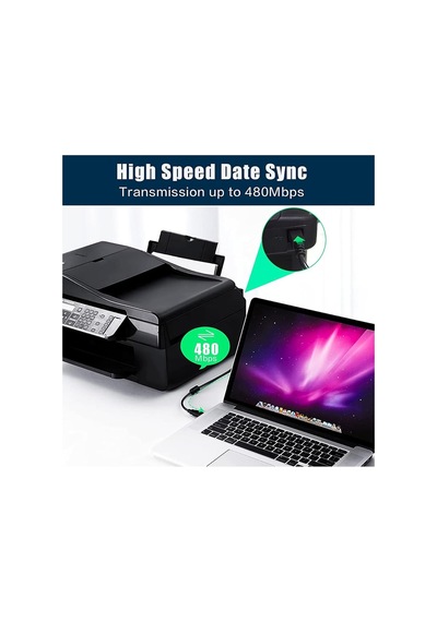 Yazıcı Kablosu Ara Printer Usb Bağlantı Bağlama Kablo Network Lazer Hp Canon Brother Kablosu 1. Standart