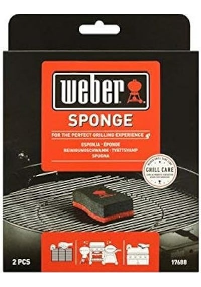 Weber 17688 - Siyah Süngerler 2 Adet