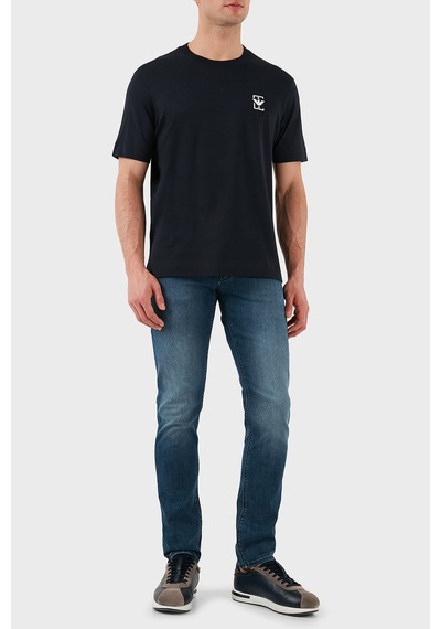 Emporio Armani Erkek T Shirt Em001068 Af12926 Ub118 Lacivert Lacivert
