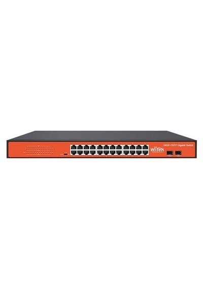 Wı-tek 24port Wı-sg124f Gıgabıt 2x Sfp Yönetilemez Switch