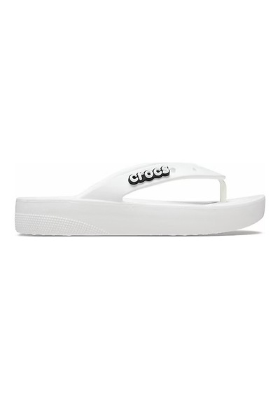 Crocs Classıc Paltform Flıp Kadın Terlik 207714-100 Beyaz