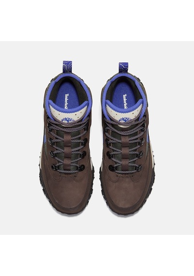 Timberland Motion 6 Mid Lace Up Waterproof Çocuk Sneakers-34016 Koyu Kahverengi