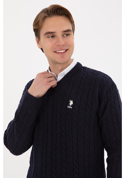 U.s. Polo Assn. Erkek Lacivert Kazak /triko 50315038-vr033 Lacıvert