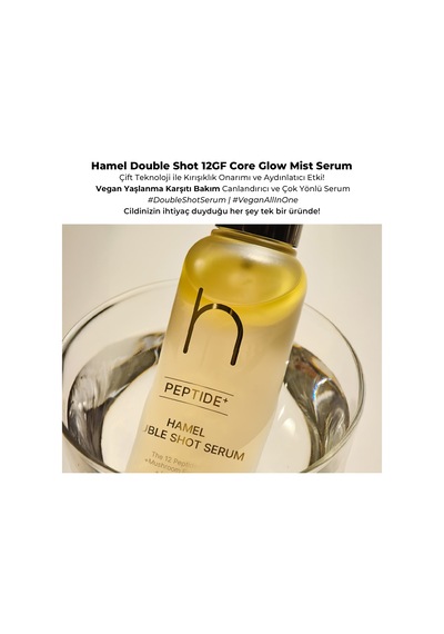 Hamel Double Shot 12 Tip Peptid Premium Mist Serum 100 L