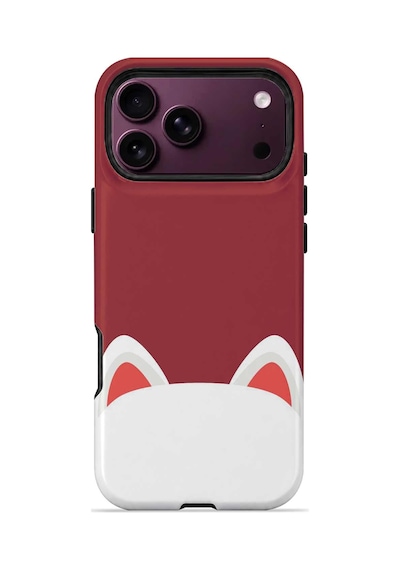 Velvoria Valestra Kedi Kulaklı Apple Apple iPhone Uyumlu 18 Pro Max Darbe Korumalı Kılıf Valestra Select - Kedi Kulaklı