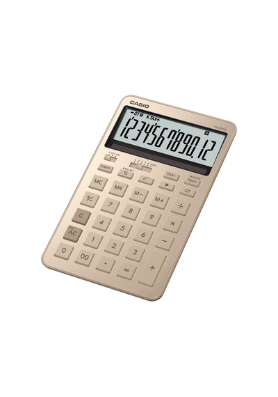 Casio Jw-200dq-gd-w-dp Hesap Makinesi Desktop Gri - Siyah