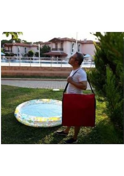 Depolife Depolife Pratik Katlanır Çantalı Yastıkl Baş Ayarlı Şezlong Omuz (432353629)
