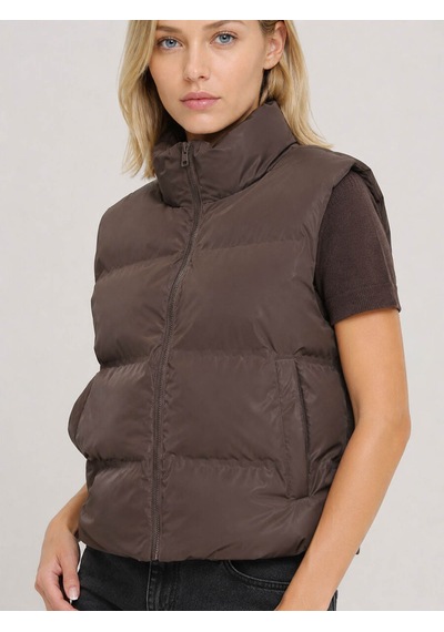 Loft Regular Fit Kahverengi Kadın Yelek Lf2043751