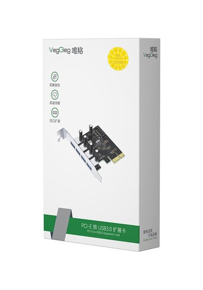 Pcı-e Express 4 Portlu Usb 3.0 Hub Çoklayıcı Kart