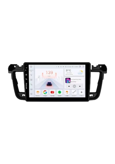 Otolas 2011-2018 Peugeot 508 Için 8+128gb, Gps, 10 Inç Carplay Destekli, Kameralı Multimedya Navigasyon Ekranı 10"