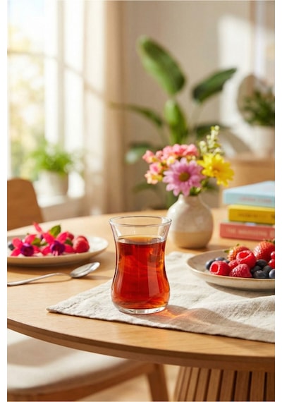 LAV Dem Cam Çay Bardağı 6 Kişilik 90 ml