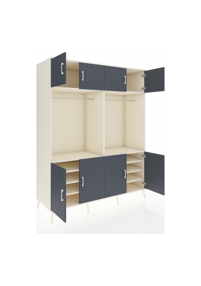 Kronos Gardrop 10 Raflı 8 Kapaklı 2 Askılı 176x59x221 Aytaşı-antrasit/aytaşı Antrasit/aytaşı Kronos Gardrop 10 Raflı 8 Kapaklı 2 Askılı 176x59x221 Aytaşı-antrasit/aytaşı Antrasit/aytaşı
