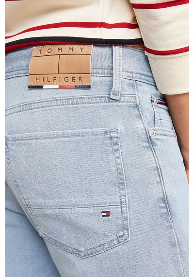 Tommy Hilfiger Erkek Kot Pantolon Mw0mw31095 1ac Açık Mavi
