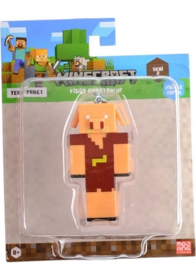 Minecraft 3d Figür Anahtarlık Seri 2