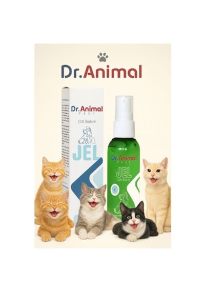 Dr. Animal Antiseptik Yara Ve Cilt Bakım Jeli 100 Ml Kedi Ve Köpek Sağlığı İçin Tahriş Onarıcı