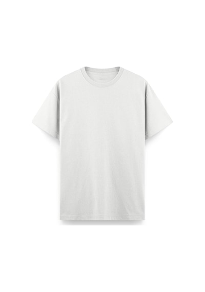 Mac 10 Sırt Baskılı Bisiklet Yaka Erkek Tshirt Antrasit
