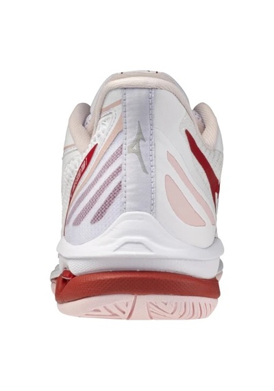Mizuno Wave Exceed Tour 7 Ac Kadın Tenis Ayakkabısı Beyaz / Kırmızı Çok Renkli