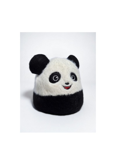 Mollycrush Sevimli Panda Figürlü Çocuk Beresi - Kulaklı Peluş Tasarım Uniseks Kışlık Şapka Siyah Mollycrush Sevimli Panda Figürlü Çocuk Beresi - Kulaklı Peluş Tasarım Uniseks Kışlık Şapka Siyah