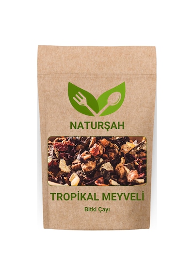 Naturşah Tropikal Meyveli Bitki Çayı Tropical Fruit Tea 250 G