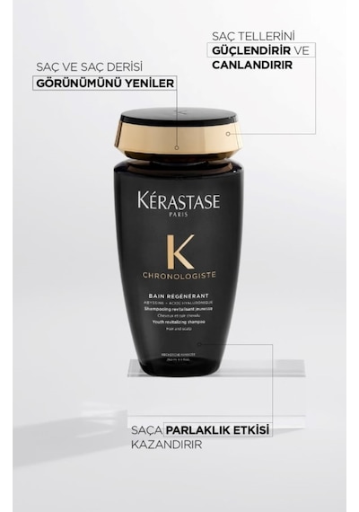 Yeni-258 Chronologiste Bain Régénérant 250 Ml-derinlemesine Temizlik Şampuan Evakuafor