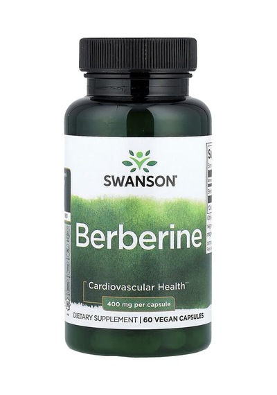 Swanson Vitamins, Berberine, 400 Mg, 60 Vegan Capsules