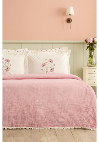 Karaca Home Alvero %100 Pamuk Nish Set Çift Kişilik Pike Takımı Multicolour Çok Renkli