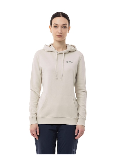 Jack Wolfskin Jack Wolfskın Kadın Sweatshırt Alice Hoody Krem Kapüşonlu Krem Krem