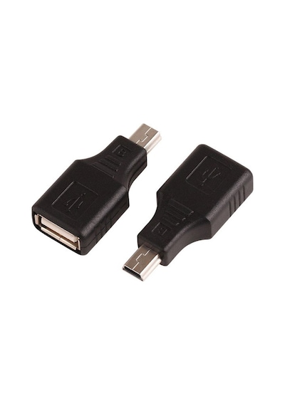 Koodmax 5 Pin Mini Usb Erkek To Usb Dişi Adaptör - Mini Usb Otg