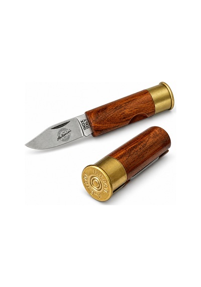 Antonini Old Bear Kamp Çakı - 12 Cl. Temalı - Ağaç Desen - Ceviz - Anto 1301-cu-s Çok Renkli