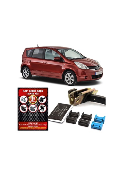 Barrer Nissan Note Kapı Gergi (Limitör) Tamir Kiti 2005 - 2013