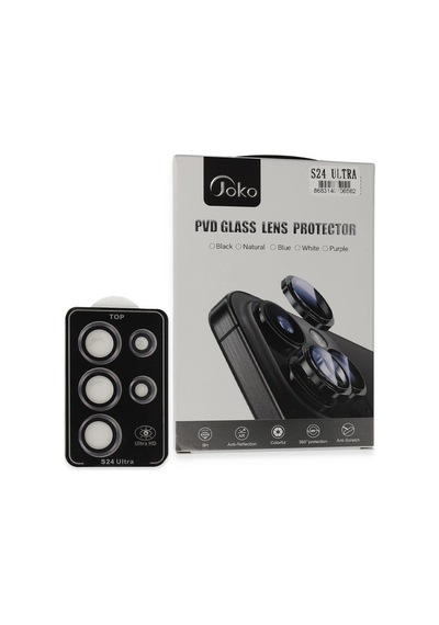 Joko Galaxy Uyumlu S24 Ultra Pvd Metal Kamera Lens - Derin Mor