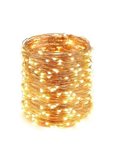 2 Adet 10 Metre Pilli Peri Led, Dekor Işık Günışığı Gün Işığı