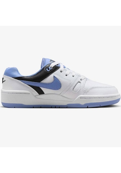 Nike Full Force Lo Gs Leather Unisex Sneaker Mavi Swoosh Hakiki Deri Günlük Spor Ayakkabı Beyaz Beyaz Nike Full Force Lo Gs Leather Unisex Sneaker Mavi Swoosh Hakiki Deri Günlük Spor Ayakkabı Beyaz Beyaz