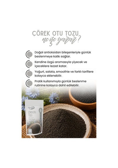 Çörek Otu Tozu 250 Gr