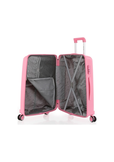 Mçs Group Mçs Polipropilen 2li Valiz Seti Kabin & Makyaj V305 S21yy1000073-set 00020 Pembe